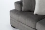 Roland 92" Sofa With Reversible Chaise - Detail