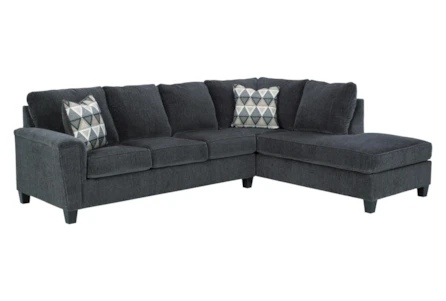 Abinger Smoke 2 Piece 116" Sectional With Right Arm Facing Chaise
