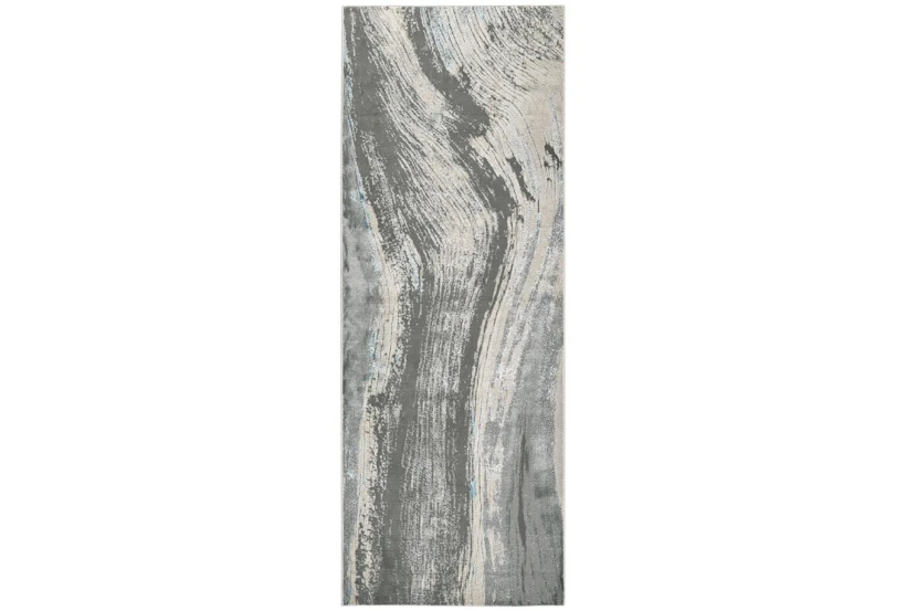 2'8"x7'8" Rug-Aurelian Abstract Grey - 360
