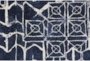 5'x8' Rug-Meera Abstract Blue - Detail