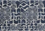 1'7"x2'8" Rug-Meera Abstract Blue - Detail