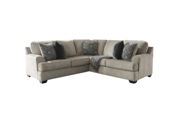 Bovarian Stone 2 Piece 102" Sectional With Left Arm Facing Loveseat