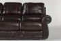 Howell Leather 89" Power Reclining Sofa With Power Headrest & USB - Detail