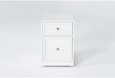 Shia Rolling Filing Cabinet With 2 Drawers