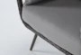 Grenada Grey Outdoor Stationary Egg Chair - Detail