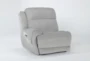 Terence Pebble Power Left Arm Facing Recliner - Side