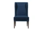 Edie Navy Wingback Dining Chair - Signature
