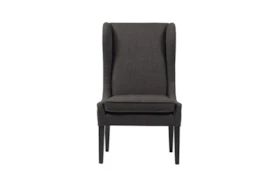 Edward Charcoal Wingback Dining Chair