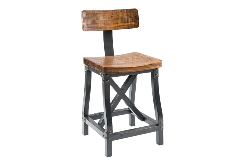 Benjamin 26" Counter Stool With Back - 360