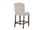 Brielle Tan 26" Counter Stool With Back - Back