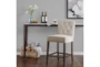 Brielle Tan 26" Counter Stool With Back - Room