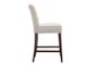 Brielle Tan 26" Counter Stool With Back - Side