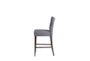 Cleo Grey 26" Counter Stool With Back - Side
