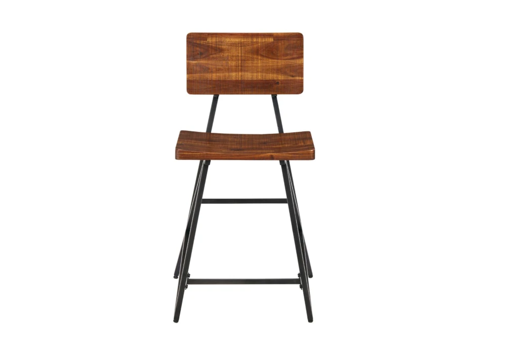 Ezra 24" Counter Stool With Back