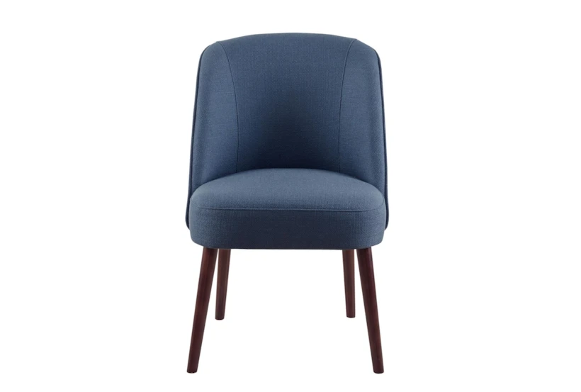Kamari Blue Dining Side Chair - 360