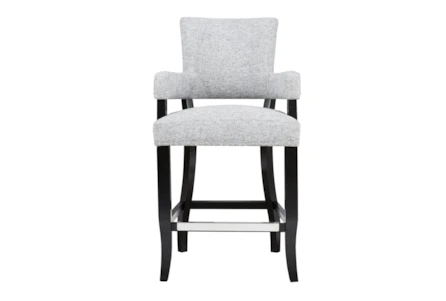 Lincoln Grey 26" Counter Stool