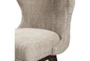 Arlette Camel 27" Swivel Counter Stool With Back - Detail