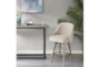 Ainsley Sand 26" Swivel Counter Stool With Back - Room