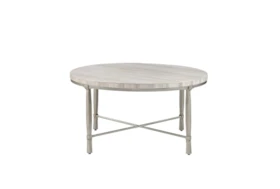 Demi Round Marble Coffee Table