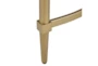 Lilly 43" Demilune Console Table - Detail
