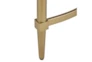 Lilly 43" Demi Lune Console Table - Detail