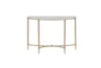 Lilly 43" Demi Lune Console Table - Front