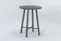 Capri Outdoor Round Bar Table - Side