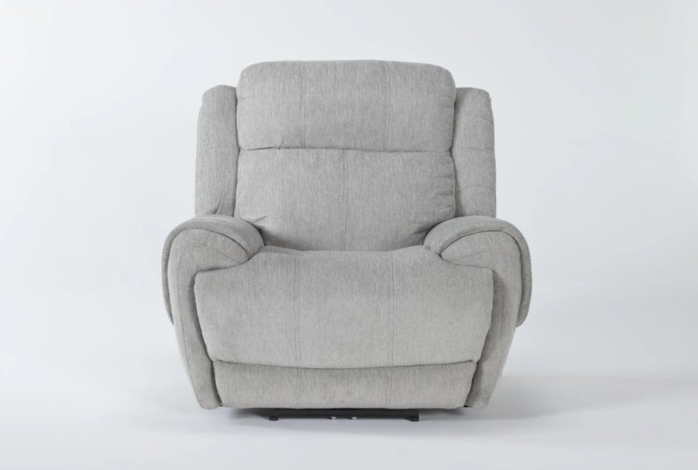 Terence Pebble Power Recliner with Power Headrest & USB