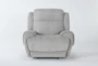 Terence Pebble Power Recliner with Power Headrest & USB - Signature