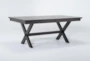 Pollie 72-90" Extension Dining Table - Side
