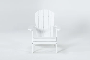 White Outdoor Adirondack Chair