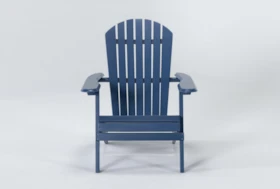 Navy Outdoor Adirondack Chair