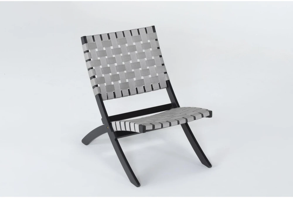 Grid Silver Outdoorfolding Chair