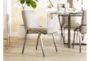 Daphne 79" Glass Dining With Side Chair Set For 6 - Room