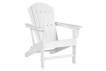 Verbena White Outdoor Adirondack Chair