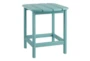 Verbena Teal Outdoor End Table - Signature