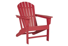 Verbena Red Outdoor Adirondack Chair