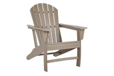 Verbena Taupe Outdoor Adirondack Chair