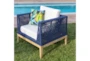 Crew Outdoor Lounge Chair/Ottoman - Room