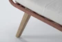 Caspian Terracotta Outdoor Lounge Chair - Detail