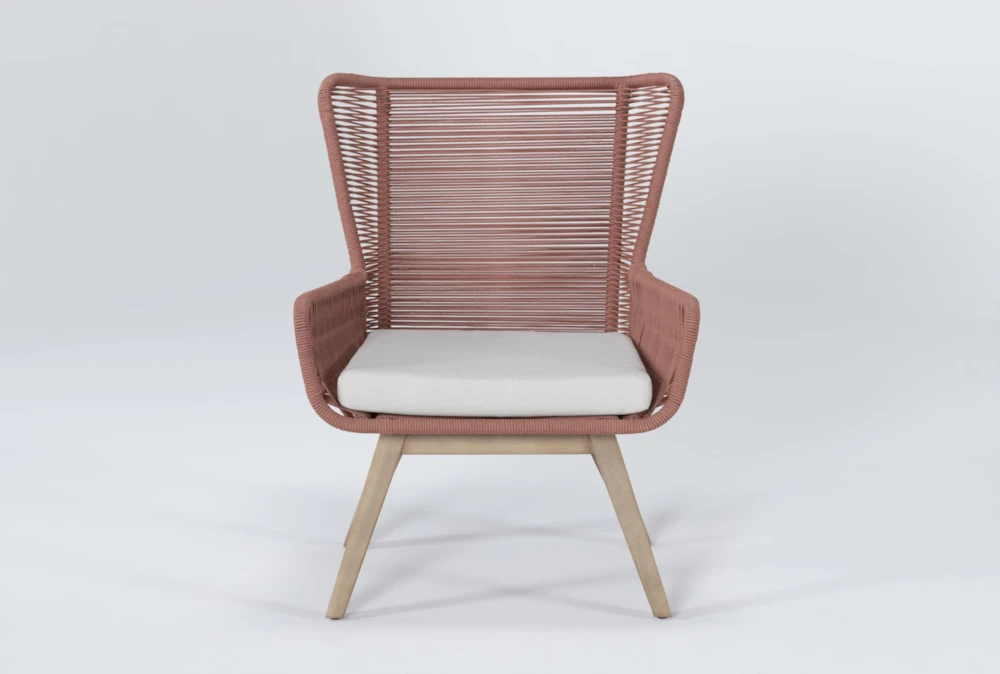 Caspian Terracotta Outdoor Lounge Chair