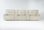 Marcus Oyster 5 Piece Home Theater 140" Power Reclining Sofa With Power Headrest & Usb - Signature