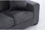 Romy Graphite 2 Piece Sectional With Left Arm Facing Chaise, Ottoman & Rocker Recliner - Detail