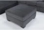 Romy Graphite 2 Piece Sectional With Left Arm Facing Chaise, Ottoman & Rocker Recliner - Feature