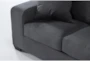 Romy Graphite 2 Piece Sectional With Right Arm Facing Chaise & Rocker Recliner - Detail