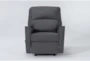 Romy Graphite 2 Piece Sectional With Left Arm Facing Chaise & Rocker Recliner - Signature