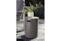 Concrete Round Outdoor Accent Table - Room