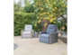 Concrete Round Outdoor Accent Table - Room