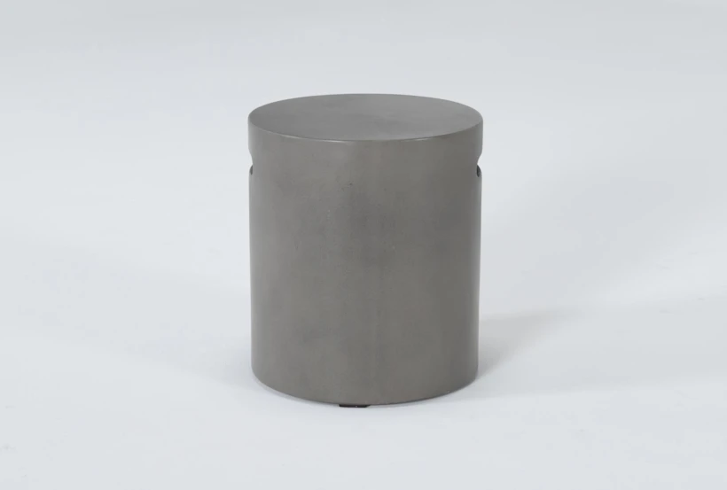 Concrete Round Outdoor Accent Table - 360
