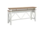 Americana Cotton Modern Everywhere Console Table - Back
